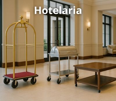 Rodas e Rodízios para Hotelaria