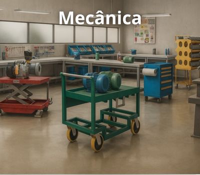 Rodas e Rodízios para Mecânica