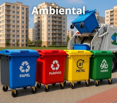 Rodas e Rodízios para Setor Ambiental