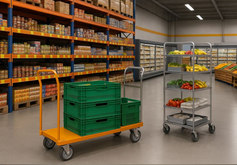 Carrinho Plataforma para Centro de Distribuição Cargas Pesadas Carrinho Plataforma para Centro de Distribuição Cargas Pesadas