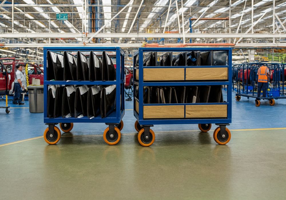 Carrinho de Carga para Centro de Distribuição Eficiência da Logística