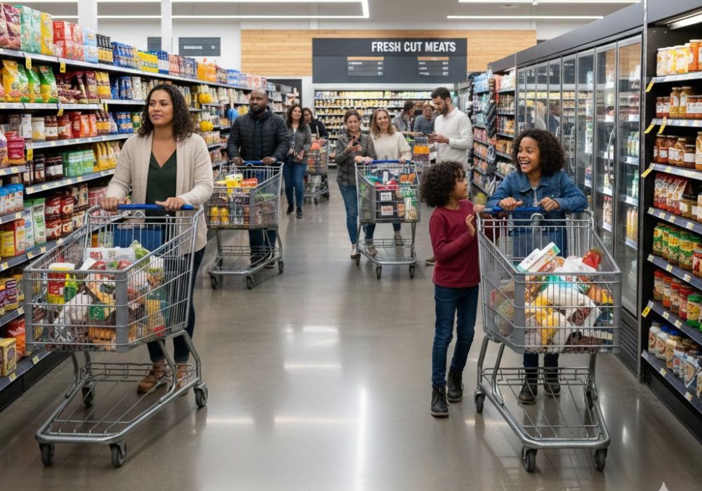Carrinho de Carga para Supermercado - Eficiência na Logística Interna