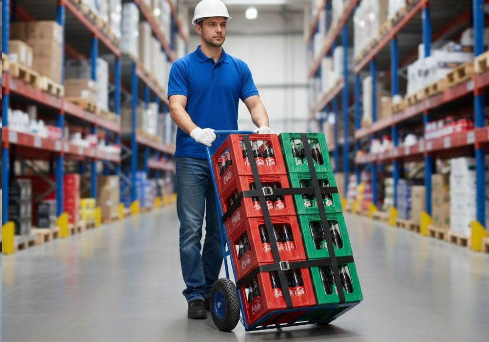 Carrinho para Transportar Bebidas - Rodas e Rodízios